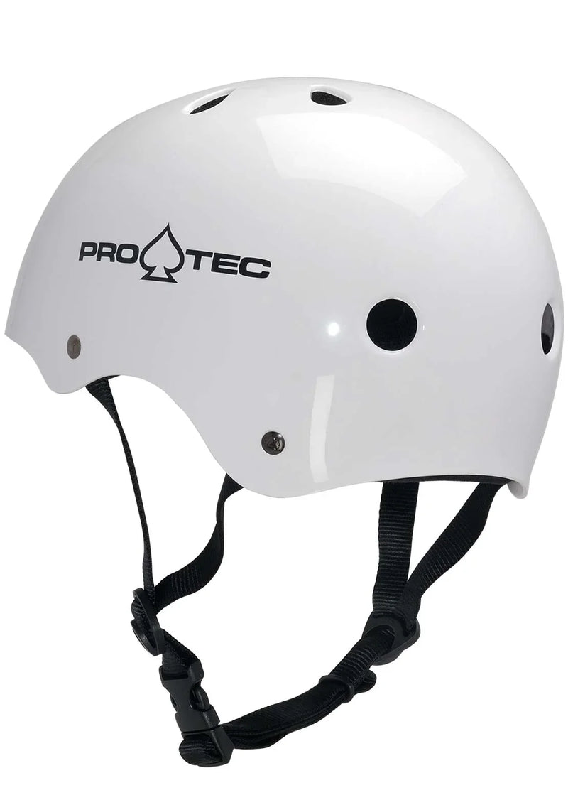 Pro-Tec 'Classic' Skate Helmet - Gloss White-2