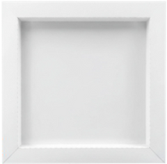 CrafTreat 3D Fold Shapes - Shadow Box White - Square 4pcs-2