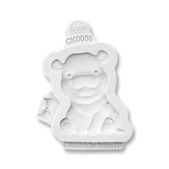 Sweet Safari Hippo Silicone Mould-3