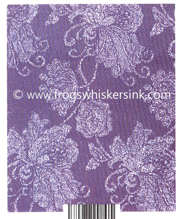 Frog's Whiskers Ink Stamps - Brocade Background-1