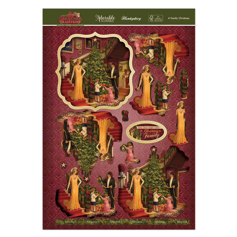 A Family Christmas Luxury Topper Set-2