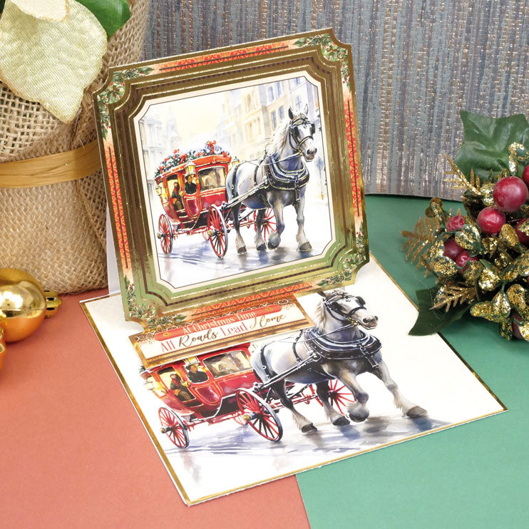 A Christmas Carriage Luxury Topper Set-5