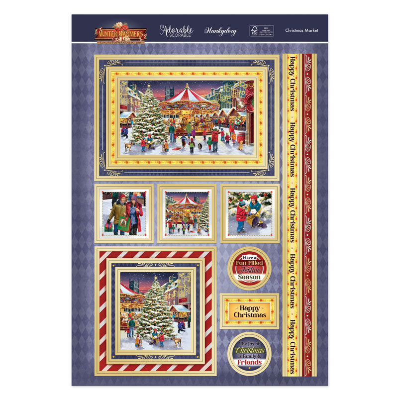 Kit de décoration de luxe - Marché de Noël-2