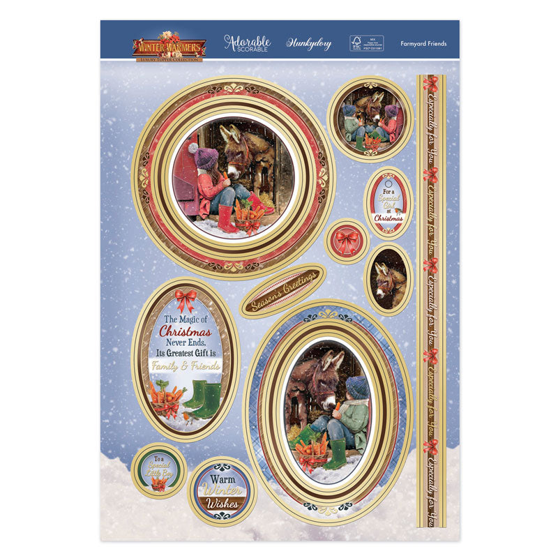 Farmyard Friends Luxury Topper Set-2