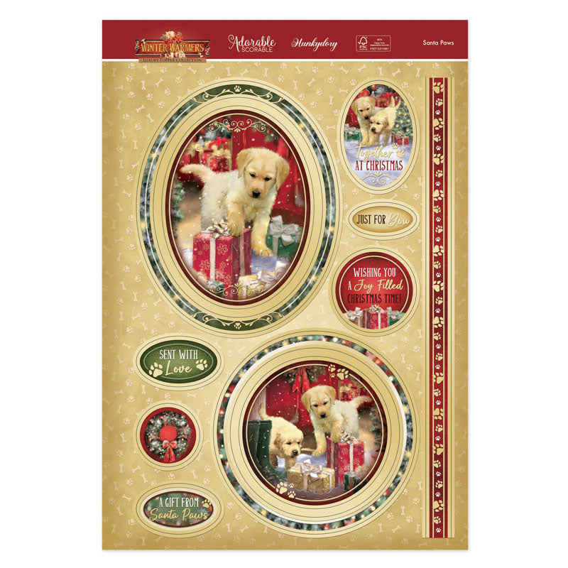 Santa Paws Luxury Topper Set-2