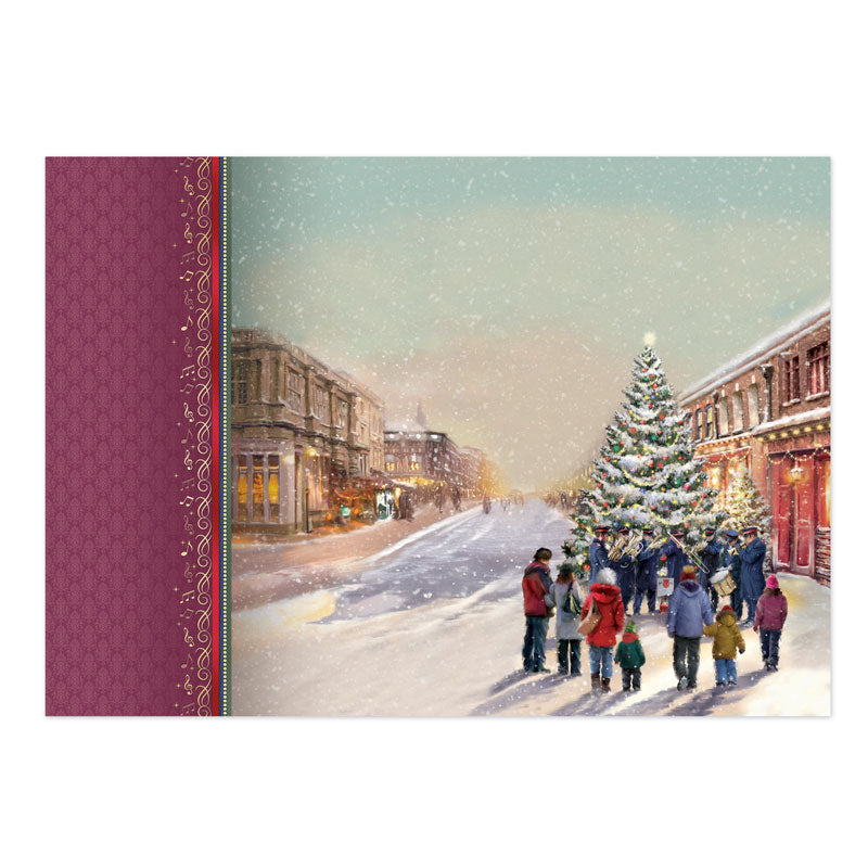 Set de toppers de lujo A Christmas Chorus-3