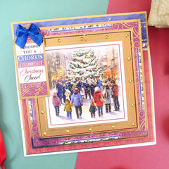 Set de toppers de lujo A Christmas Chorus-6