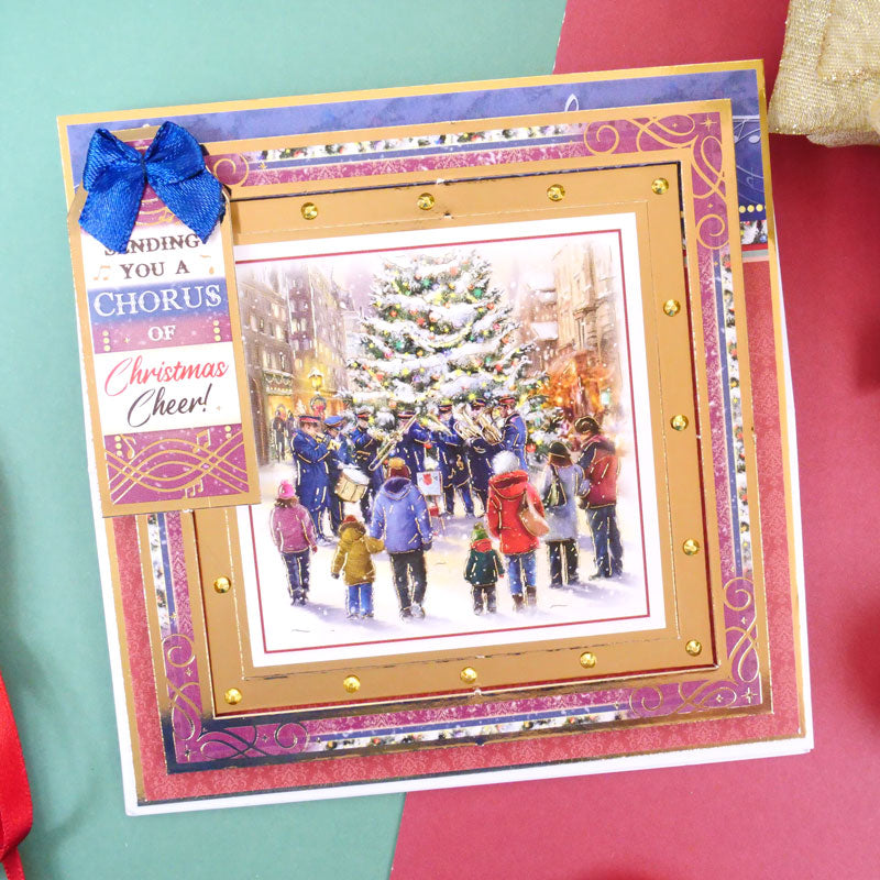 Set de toppers de lujo A Christmas Chorus-6
