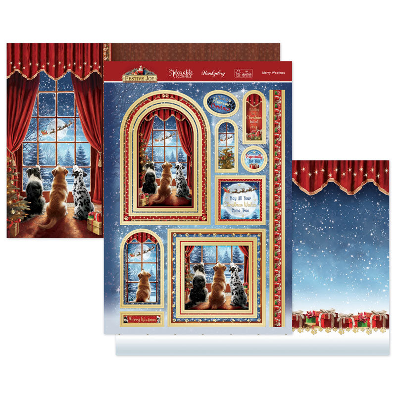 Joyeux Noël canin – Kit de décoration de luxe-1
