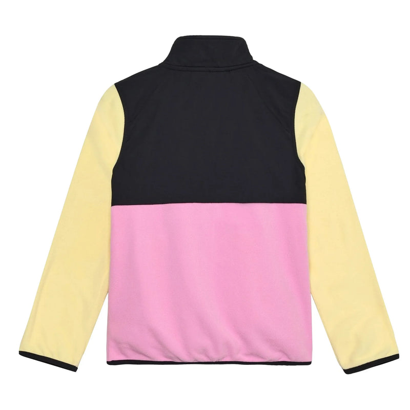 Colourblock Fleece | Pink & Yellow | Color Kids-2