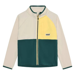 Colourblock Fleece | Yellow & Green | Color Kids-1