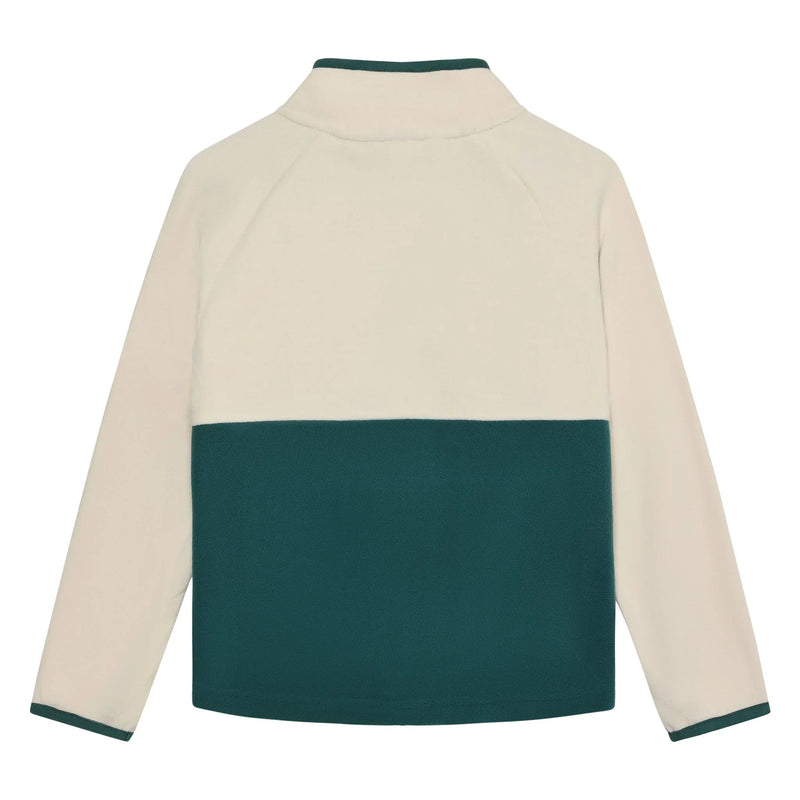 Colourblock Fleece | Yellow & Green | Color Kids-3