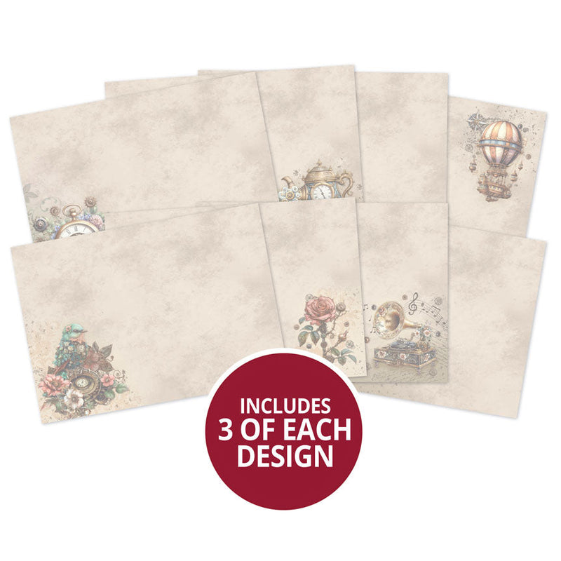 Insertos de lujo para tarjetas Clockwork Curiosities-1