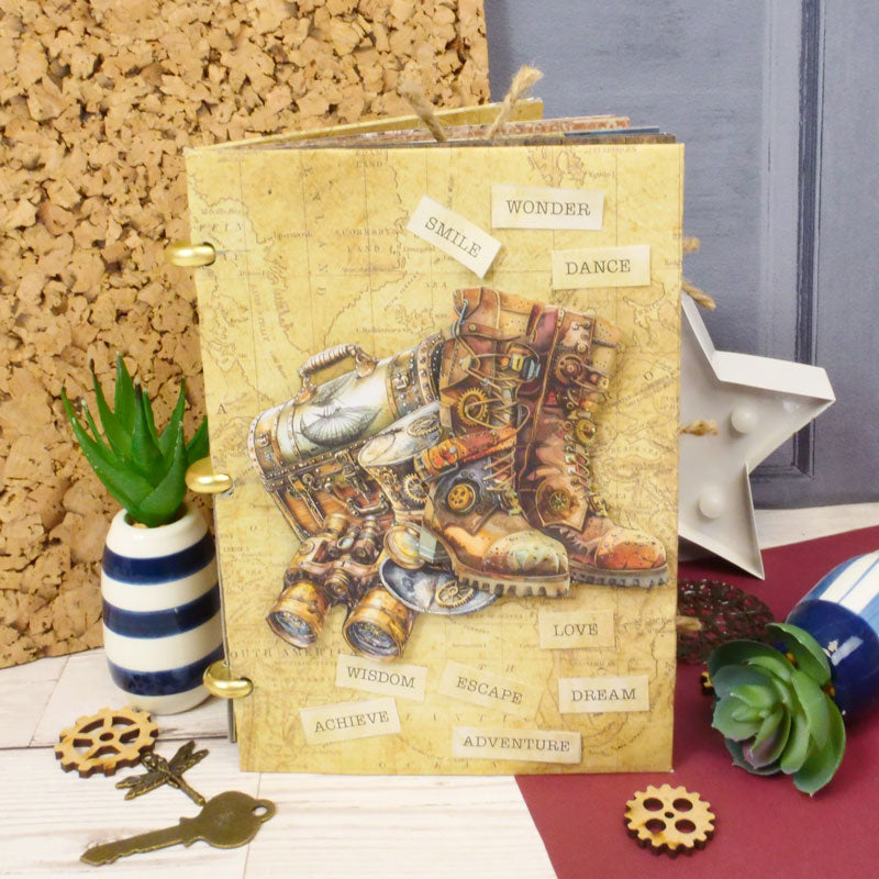 Clockwork Curiosities 8" x 8" Paper Pad-10