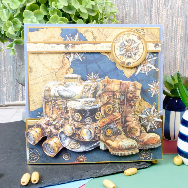 Clockwork Curiosities 8" x 8" Paper Pad-3