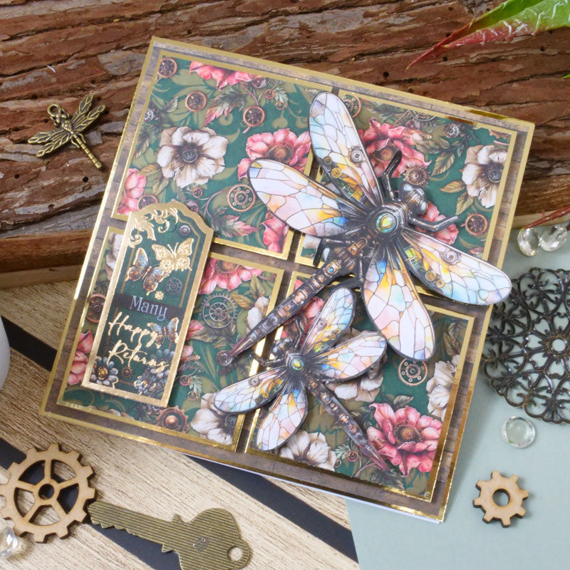 Clockwork Curiosities 8" x 8" Paper Pad-5