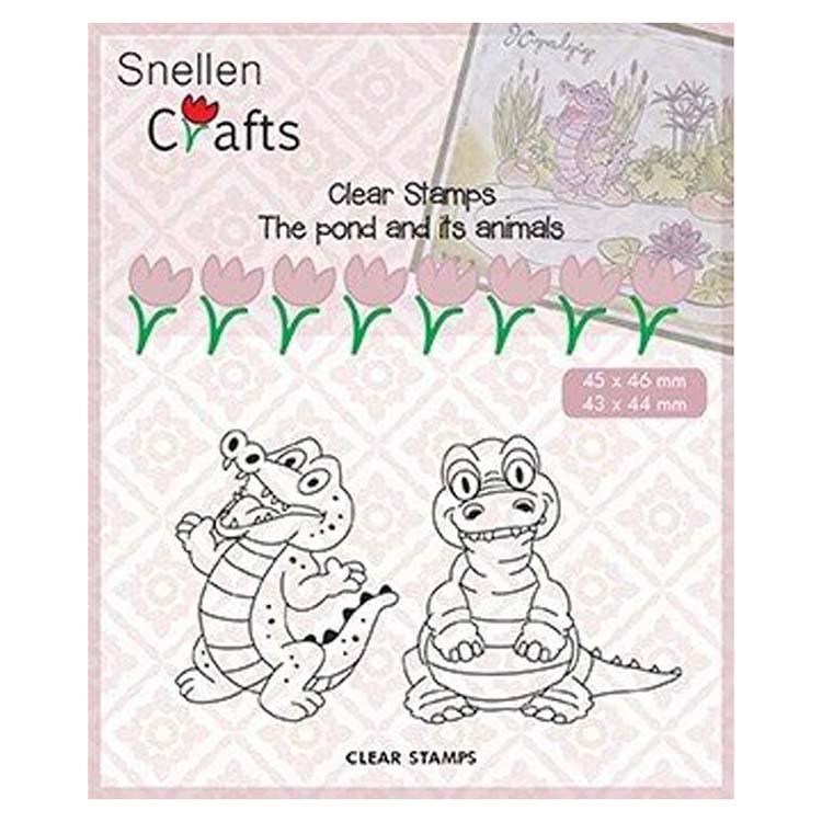 Snellen Crafts Clear Stamp Crocodile-1