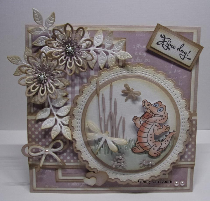 Snellen Crafts Clear Stamp Crocodile-2