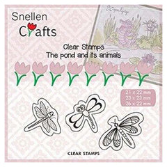 Snellen Crafts Clear Stamp Butterflies-1