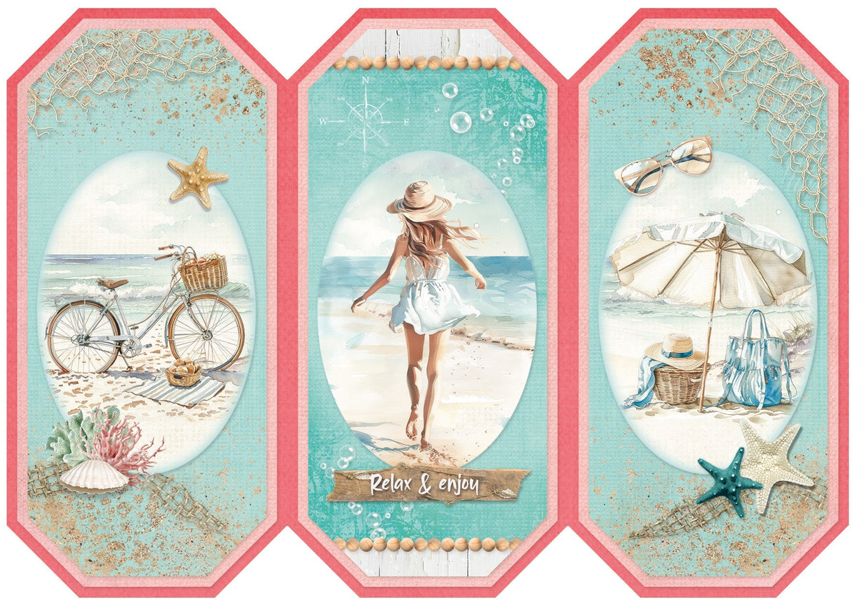 SL Card Making Pad Summer Celebration Essentials 14 Sheets-13