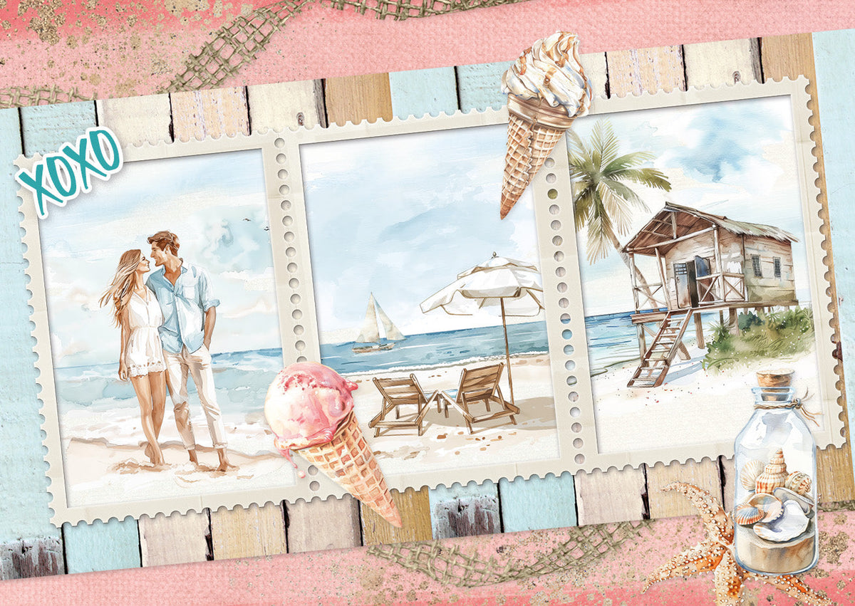 SL Card Making Pad Summer Celebration Essentials 14 Sheets-4