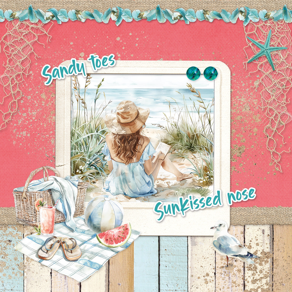 SL Card Making Pad Summer Celebration Essentials 14 Sheets-6