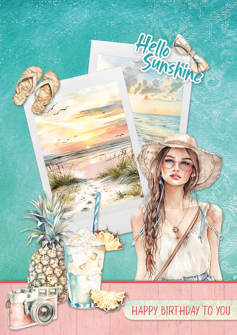 SL Card Making Pad Summer Celebration Essentials 14 Sheets-8