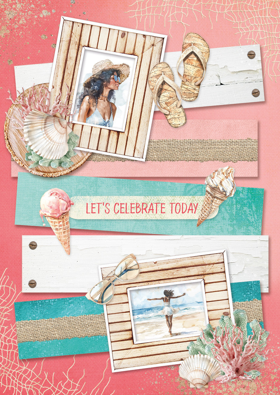 SL Card Making Pad Summer Celebration Essentials 14 Sheets-11