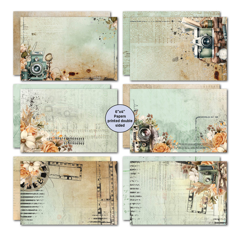 Lot de 3/4 de cartes "Instants Capturés" de 6x4 de 3Quarter Designs-4