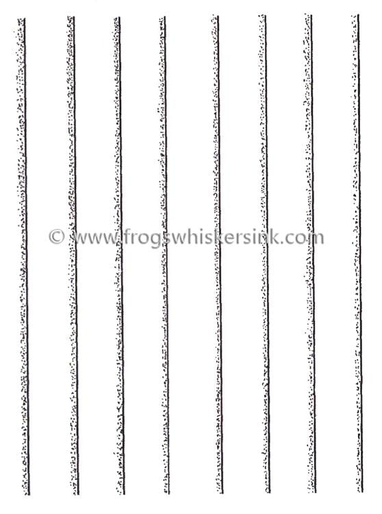 Frog's Whiskers Ink Stamp - Clapboard-1