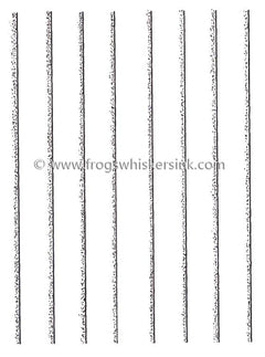 Frog's Whiskers Ink Stamp - Clapboard-1