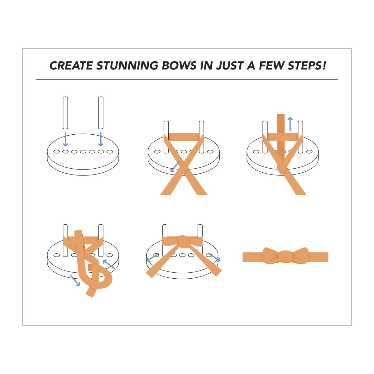 4 Pillar Ribbon Frame-3