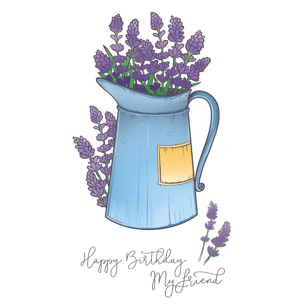 Couture Creations - Lavender Love Stamp Set - Vintage Lavender (5pc)-2