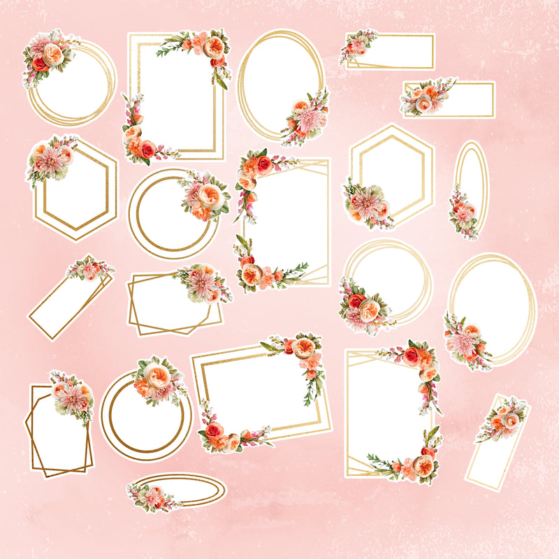 Couture Creations - Elegance Collection - Ephemera - Set 2 - Inc. Foiled Elements (20pc)-1