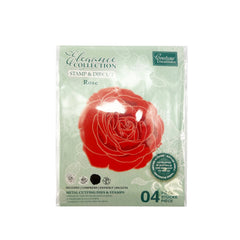 Couture Creations - Elegance Collection - Layering Stamp And Die Set  - Rose Mini (4pc)-3