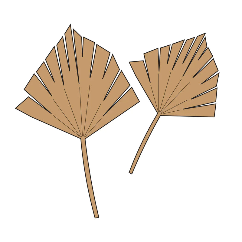 Couture Creations - Tropical Leaves Stamp And Dies-2