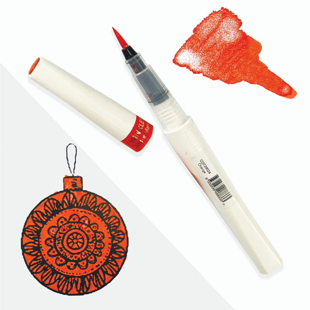 Winkles Shimmer Glitter Pens-4