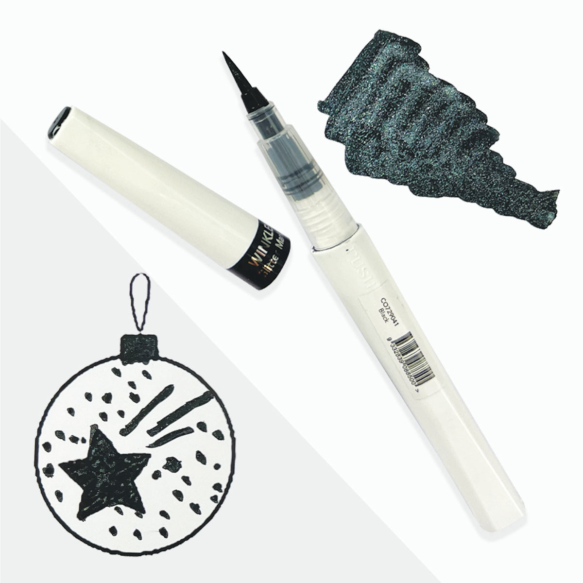Winkles Shimmer Glitter Pens-18