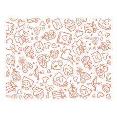 Valentines Background Photopolymer Stamp Set (1pc)-1