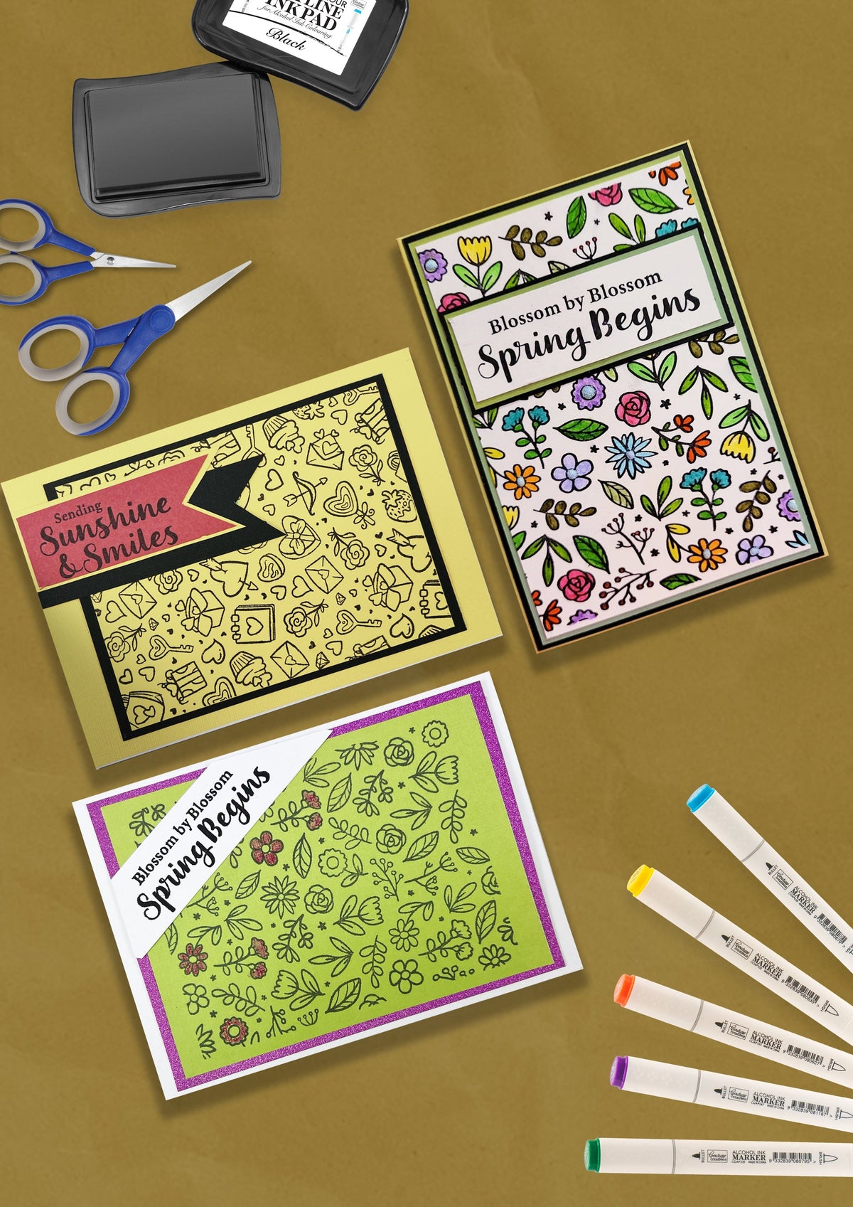Valentines Background Photopolymer Stamp Set (1pc)-2