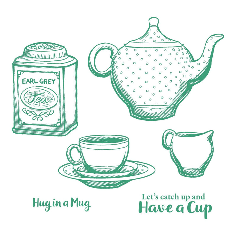 Earl Grey Photopolymer Stamp Set (6pc)-1