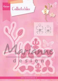 Marianne Design: Collectables Die & Stamp Set - Orchid-1