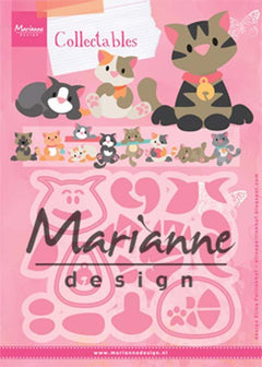 Marianne Design Collectables Eline's Kitten-1