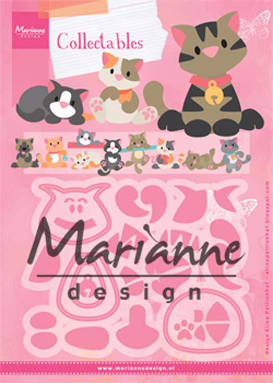 Marianne Design Collectables Eline's Kitten-1