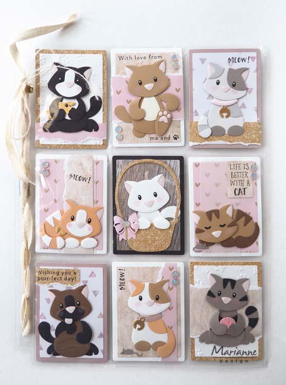 Marianne Design Collectables Eline's Kitten-3