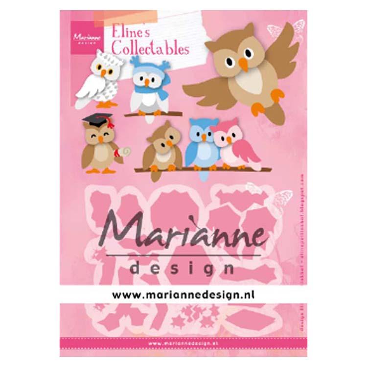 Marianne Design Collectables Eline's Owl-1