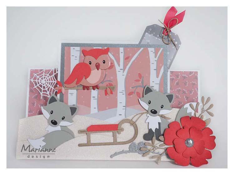 Marianne Design Collectables Eline's Owl-3
