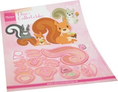 Marianne Design Collectables Die - Eline's Squirrel And Skunk-1
