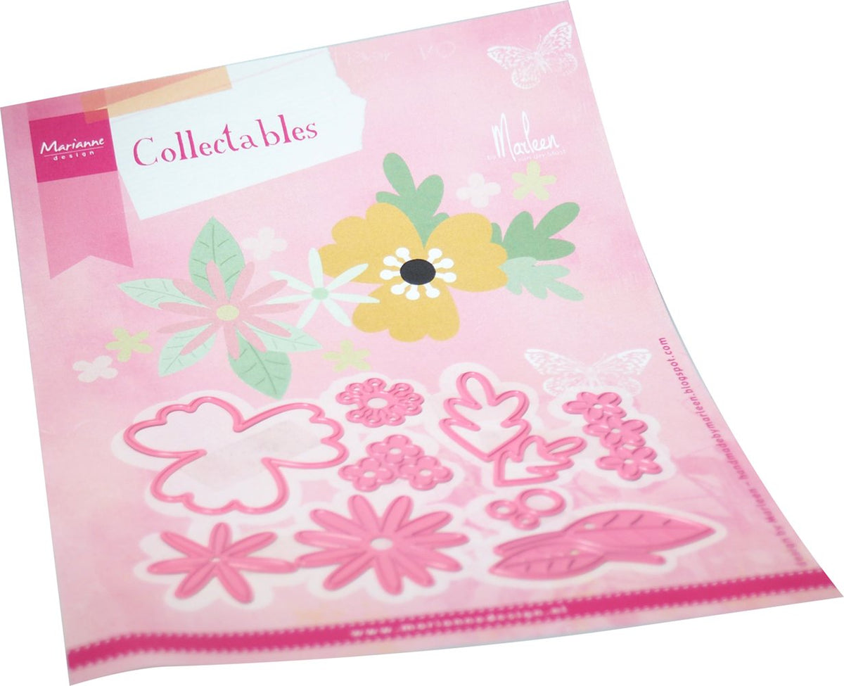 Marianne Design Collectables Die - Flowers By Marleen-1