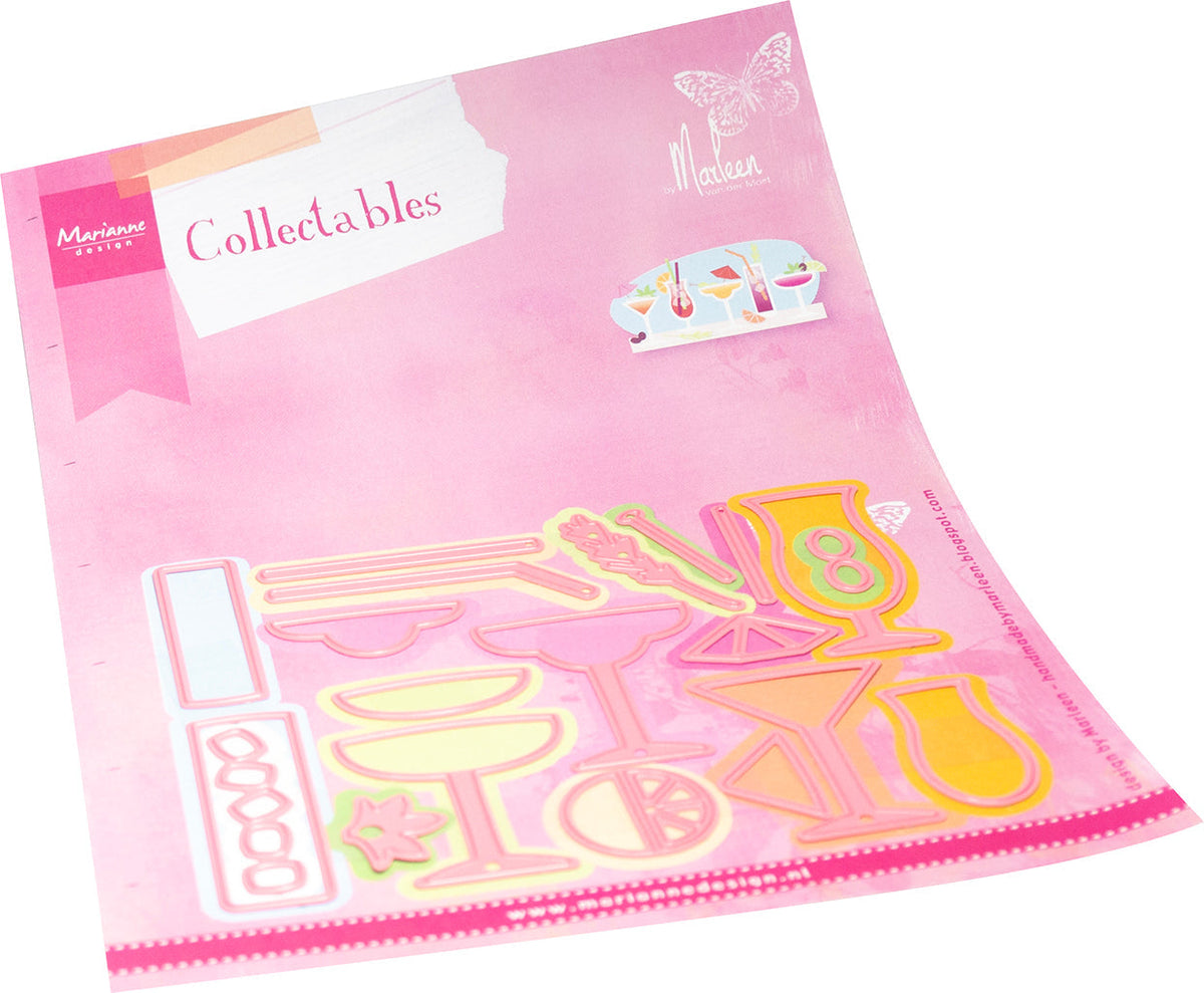 Marianne Design Collectables Die - Cocktails & Mocktails par Marleen-1